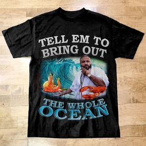 Dj Khaled Bring Out The Whole Ocean T Shirt Dj Khaled Merch